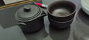 正扬紫砂旅行茶具套装家用便携户外办公出游车载一人泡茶一壶二杯陶瓷 黑陶企鹅旅行茶具+茶巾茶罐 实拍图