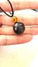 万宗广西桂林鸡血石单珠吊坠男女霸气大珠单颗项链玉石鸡血玉散珠配珠多种规格选择 18mm 实拍图