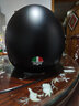 AGV X70头盔摩托车机车复古男女骑行3/4盔四季通用电动车安全帽 MATT BLACK XL（适合60-62头围） 实拍图