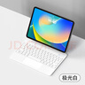 WIWU【磁吸悬浮】iPad妙控键盘2025款适用于苹果平板ipad pro12.9/13寸air4/5/6保护套一体式蓝牙键盘 升级款【官配白】悬浮磁吸 ipad Air6/7【11寸】 实拍图