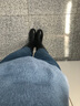 柯妮丽人骑士靴女2025秋冬新款长靴后拉链女士长筒靴粗跟高筒靴子时尚女靴 黑色单里 38 实拍图