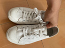 无印良品（MUJI）男女通用不易疲劳不易沾水运动鞋无性别男款女款小白鞋帆布鞋鞋子 灰色（图案） 34 码/220mm（尺码偏大拍小一码） 实拍图