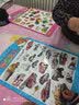 宝宝早教挂图幼儿童拼音启蒙认知识字表卡字母表墙贴益智玩具 凹凸版幼儿早教挂图 水果蔬菜 开学季 实拍图