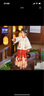 罗蒙汉服女童拜年服冬款明制汉服过年衣服马面裙演出服 米白色套装120 实拍图