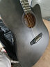 Guitarist民谣吉他单板新手入门木吉他男女生吉它初学者单板电箱jita乐器 青石灰41寸【单板】 实拍图