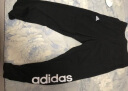 阿迪达斯（adidas） 快干男裤 2026夏季新款梭织运动裤健身训练跑步长裤黑色透气裤子 经典黑/快干透气/主推 L 180 实拍图