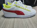 彪马（PUMA）旗舰板鞋 冬季新款休闲鞋情侣款经典复古潮ins低帮舒适耐磨运动鞋 374915-02/鲜红色/彪马白 41 实拍图