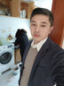 恒源祥100%纯羊毛男士V领薄款修身针织衫毛衣15001002 浅卡其 180/96A  实拍图