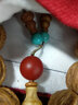 彩荷保山红色散珠圆珠柿子红满肉隔珠手串佛珠腰珠石英岩处理配饰品 【满肉柿子红】 15mm单颗 实拍图