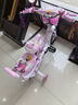 阿米达儿童自行车男女孩2-3-6-10岁小孩脚踏车轻便单车公主款小学生童车 豪华粉【闪光辅助轮+大礼包】 12寸适合身高80-105CM 实拍图
