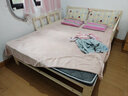 萌冉 【现货闪发】实木床儿童护栏床简约男女孩公主床松木拼接单人床 原木色裸床 200长*150宽*40高 实拍图