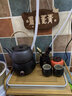古德窑 煮茶壶陶瓷煮茶器套装家用电陶炉泡茶壶白茶普洱黑陶提梁壶干烧 富贵壶+帝依+圆融杯茶字六君茶盘 实拍图
