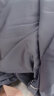 红豆（hongdou）睡衣男仿真丝短袖长裤套装透气开衫家居服B2-05冰沙蓝175 晒单实拍图