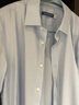 十如仕衬衫男长袖高端白衬衣纯棉高支免烫抗皱商务休闲正装  301 浅蓝色修身版 均码 40/84【175/94A】 实拍图