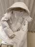 紫蒙羽绒棉服女2026新款短款学生外套冬季高中初中女生棉衣羽棉袄绒服 韩版加厚米白色 均码 （可备注码数） 实拍图
