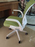 奥伦福特 电脑椅 家用办公椅靠背椅转椅书房椅子学生座椅人体工学椅学习椅 JF-白框绿网【折叠背】 实拍图