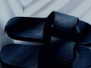 乐拖浴室拖鞋男夏季室内家用洗澡防滑情侣居家居软底简约凉拖鞋女夏天 藏青色 40-41 (适合39-40的脚穿) 实拍图