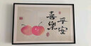 柳莺花燕免打孔电表箱装饰画现代简约客厅餐厅挂画电闸箱配电箱遮挡壁画 喜乐平安 70X50遮挡60X40表箱 上掀款 实拍图