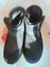 ZHR冬季雪地靴女短筒网红平底短靴女百搭靴子不易滑加绒加厚保暖棉鞋 黑色 39 实拍图