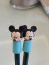 迪士尼(Disney)铅笔笔帽3个装 硅胶铅笔套/铅笔延长器 可爱卡通小学生铅笔盖 米奇系列 蓝色E0301M1 实拍图