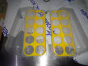 Sanada Seiko 日本鸡蛋盒冰箱保鲜鸡蛋收纳盒带盖鲜鸡蛋保存盒橱柜鸡蛋固定架蛋托咸鸭蛋归纳盒 如图 10格 晒单实拍图