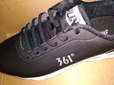 361°男鞋运动鞋男跑步鞋秋冬季361度男休闲鞋大码网鞋软底旅游鞋子 361度白/工业蓝2279（皮面） 42 实拍图