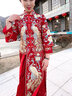红妆饰佳 秀禾服新娘2025新款中式婚纱礼服古装嫁衣结婚龙凤褂女 孔雀无钻款 M 实拍图