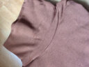 衣领飘飘高领纯色打底衫内搭修身女装秋冬加绒保暖加厚长袖T恤衫打底衣服 卡其色加绒 2XL (125-140斤) 晒单实拍图