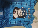 兰帕达骑行服公路车男夏季骑行服短袖上衣骑行短裤套装速干骑行衣风尚 西域-熊猫蓝短袖 2XL （适合体重160-179斤） 实拍图