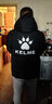 KELME /卡尔美秋冬运动棉服男运动户外加厚保暖棉衣时尚防寒防风棉袄 3891417黑色 L 实拍图