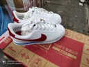 耐克（NIKE）女鞋 25秋季新款运动鞋时尚球鞋低帮休闲鞋大童透气耐磨板鞋子女 【千禧风Y2K】101-白色红勾/晒图退10 35.5 （内长220mm左右） 实拍图