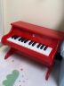 Hape儿童钢琴玩具音乐电子电钢琴仿真木质模拟钢琴音乐男女孩生日礼物 红色25键钢琴 E8466 实拍图