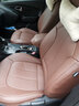 紫风铃真皮汽车座套全包汽车坐垫座垫适用雅阁CRV思域XRV朗逸卡罗拉雷凌 360°全包围-真皮咖色-标准版 现代ix35 领动悦动 实拍图