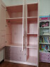 七彩元素（QICAIYUANSU） 儿童实木衣柜INS风男女孩储物柜带抽屉衣橱 粉色三门衣柜A款 晒单实拍图