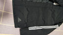 阿迪达斯 （adidas）棉服男装 25秋冬新款户外运动防风保暖时尚连帽休闲夹克加厚外套 KC2478/黑色/羽绒服 2XL 实拍图