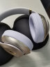 JZEPHF 适用魔音beats录音师2二代3三代studio2.0魔声耳机海绵套皮套耳罩配件蓝牙保护套头戴式耳机套 白色 实拍图