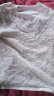 楠语秋（NANYUQIU）蕾丝打底衫加绒加厚女长袖2022新款秋冬内搭保暖上衣低领小衫 白色(常规款) 2XL (建议125-135斤) 晒单实拍图