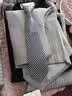 萝卜呗呗儿童西装套装男童礼服西装钢琴主持演出服花童礼服钢琴表演服西服 灰色外套+衬衫+马甲+裤子+领带 140 建议体重50-58斤 实拍图