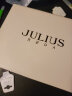 聚利时（Julius）手表女礼盒多功能六针气质防水石英女士学生手表卡其色MGSL-1443A 实拍图