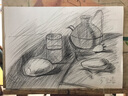 马利（Marie's） 素描铅笔炭笔美术生绘画专用软性碳笔全套绘图玛丽特浓画画套装速写书写铅笔 5B（12支1盒） 铅笔/炭笔 实拍图