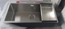 箭牌（ARROW） 304不锈钢加厚手工水槽大单槽厨房水槽洗菜盆一体盆大单槽 78*45手工槽（含抽拉龙头） 实拍图