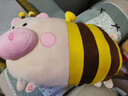 有妮按摩颈椎器跨新年送女友老公男士老婆蜜蜂猪生日礼物男女生男朋友纪念日情人节创意实用元旦礼品 蜜蜂猪按摩抱枕公仔娃娃【无线充电款】 实拍图