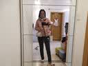 伯希和（Pelliot）【风盾】软壳裤男女秋冬户外防风防泼水高弹透气保暖运动休闲长裤 女款深灰色 M 实拍图