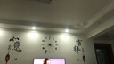 现代简约客厅大挂钟免打孔3D立体创意艺术墙贴钟表DIY钟表时尚数字挂钟 中号70-90（经典黑数字镜面） 其他 实拍图