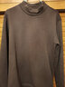 宾色中半高领打底衫男纯色加厚长袖t恤春秋季加绒保暖男装潮体恤冬季 【半高领加绒】深灰色 XL 【适合130-145斤】 实拍图