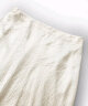 伊芙丽（eifini）伊芙丽简约高级质感通勤醋酸半身裙2024春新款 珍珠白 165/68A/L 晒单实拍图