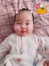 INSLABE 婴儿连体衣纯棉新生儿哈衣爬服初生宝宝衣服长袖无骨春秋内衣0 2件四季款对开连体衣-女孩蜜桃组合 66cm (建议3-6月12-16斤) 实拍图