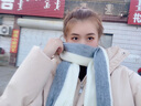 莱维森 围巾女长款披肩秋冬季学生情侣仿羊绒流苏保暖拼色围脖节日礼盒 双色贴标 白+灰 礼盒装 实拍图