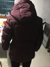 秋芙罗妈妈装冬装羽绒服女极寒中老年人女装40岁50保暖加厚外套奶奶衣服 紫红 3XL 【建议120-130斤】 实拍图