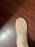 浪莎（LangSha）袜子女春夏季薄款纯棉底短筒浅口袜花边袜蕾丝百搭ins潮 蕾丝花边袜肤色5双 实拍图